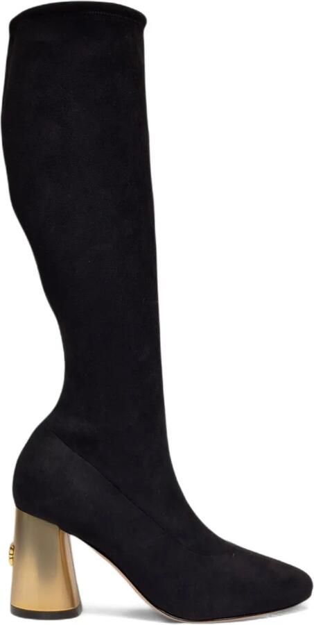 Casadei Overknee laarzen met blokhak Zwart