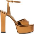 Casadei Patty Platform Interstellar sandalen Goud - Goud