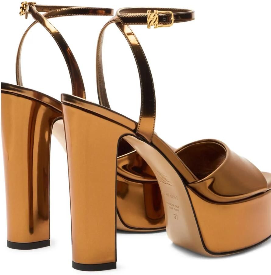 Casadei Patty Platform Interstellar sandalen Goud - Foto 2