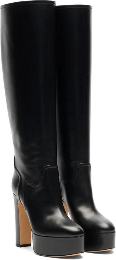 Casadei Patty To The Knee laarzen Zwart - Foto 2