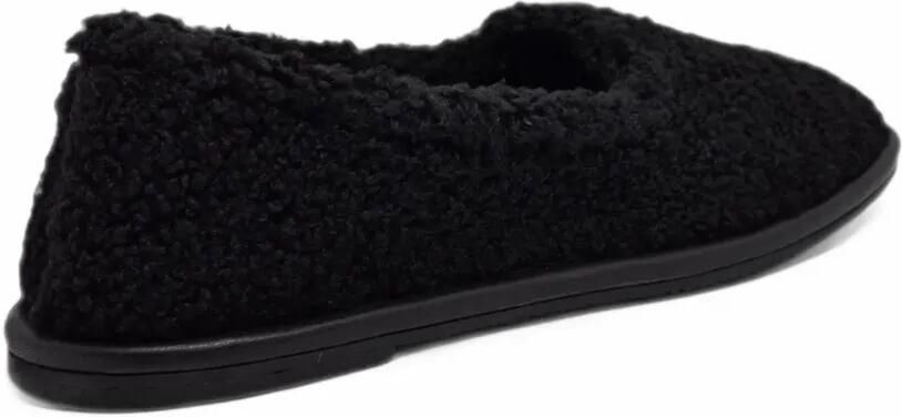 Casadei Peak loafers met lammy textuur en logo-plakkaat Zwart - Foto 5