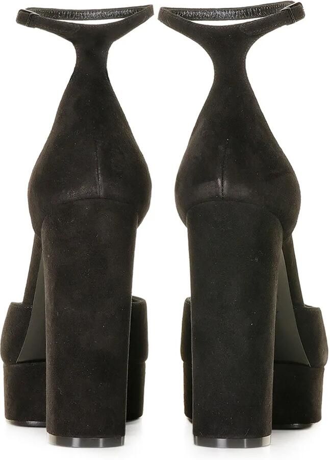 Casadei platform ankle-strap pumps Zwart - Foto 3