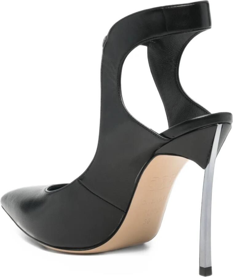 Casadei pointed-toe buckled pumps Zwart - Foto 2
