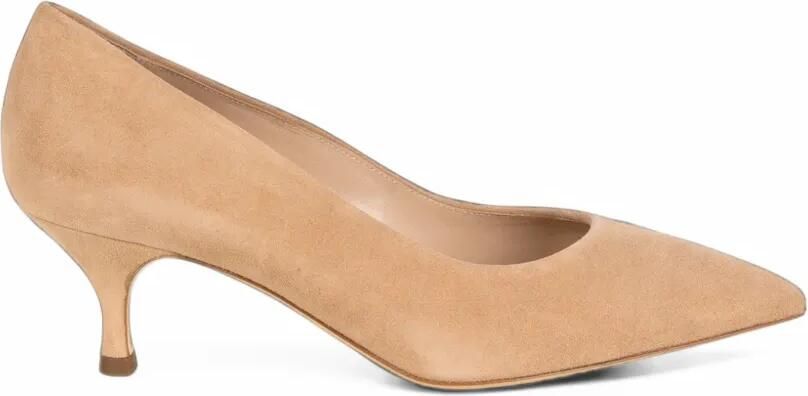 Casadei pointed-toe heeled pumps Beige