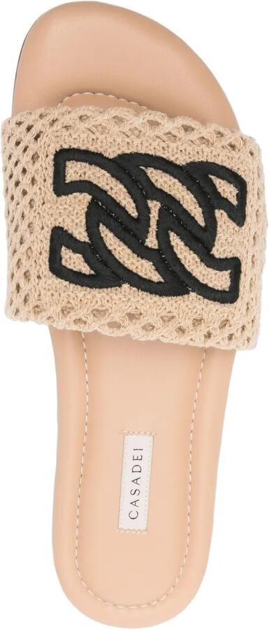 Casadei Positano slippers Beige - Foto 2