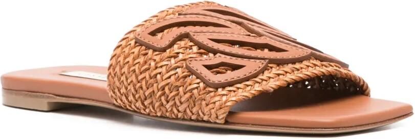 Casadei Positano slippers Bruin - Foto 4