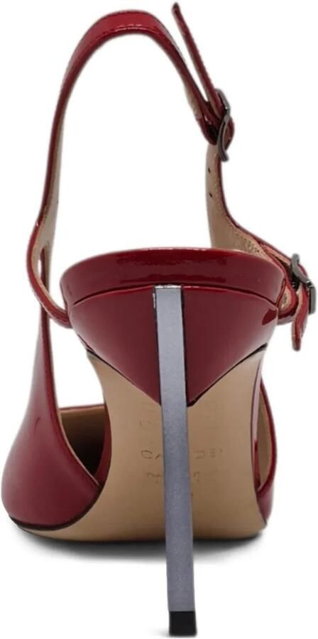 Casadei Samurai Julia slingback pumps Rood - Foto 4