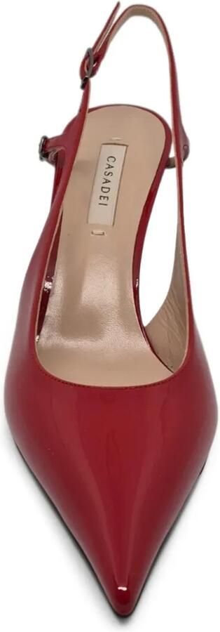 Casadei Samurai Julia slingback pumps Rood - Foto 5