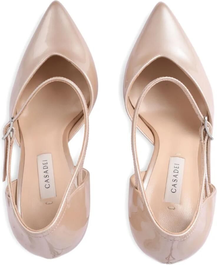 Casadei Samurai pumps met enkelbandje Beige