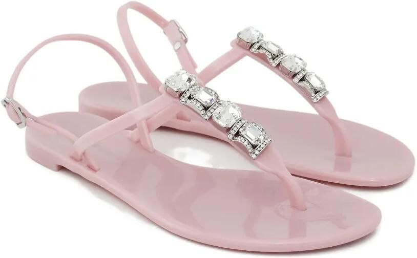 Casadei Sandalen met kristallen Roze - Foto 4