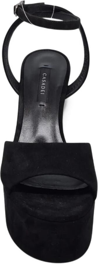 Casadei Sandalen met plateauzool Zwart - Foto 4
