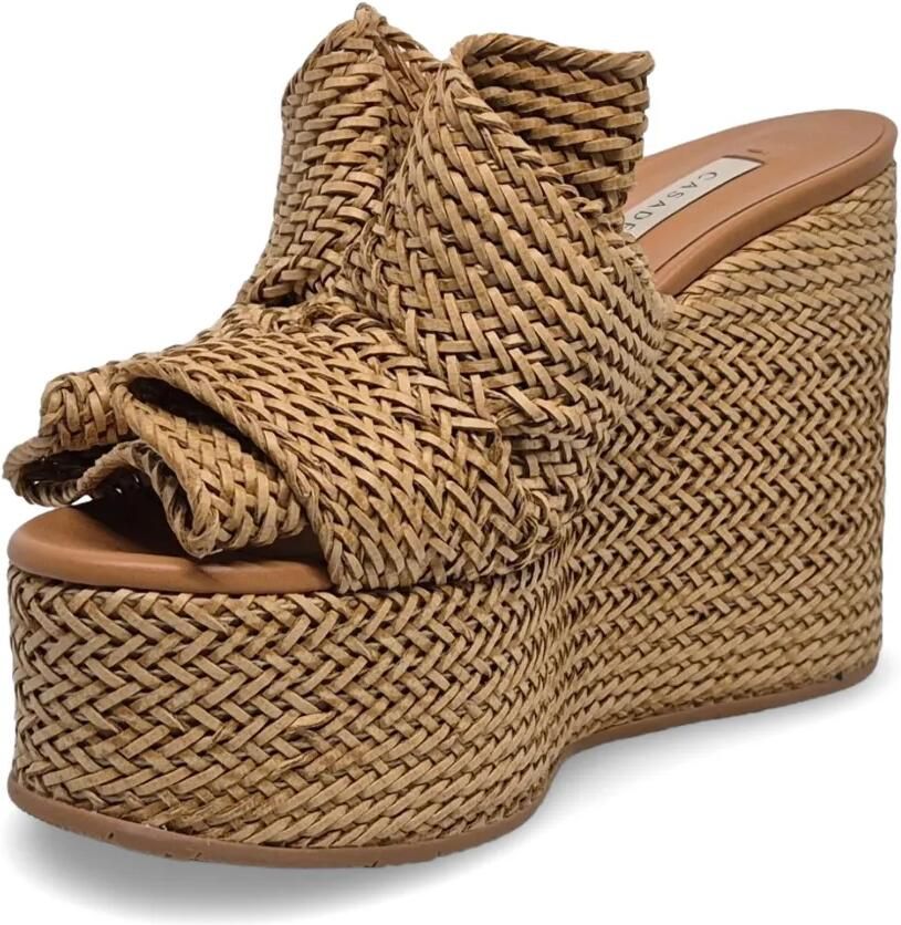 Casadei Sandalen met sleehak Beige - Foto 2