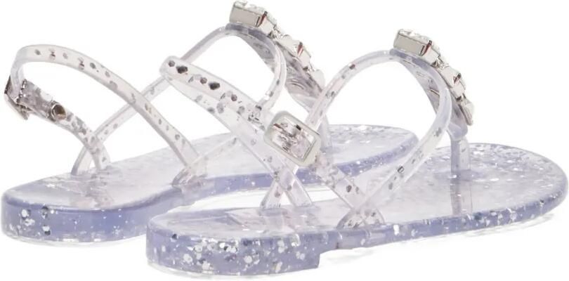 Casadei Sandalen verfraaid met kristallen Wit - Foto 4