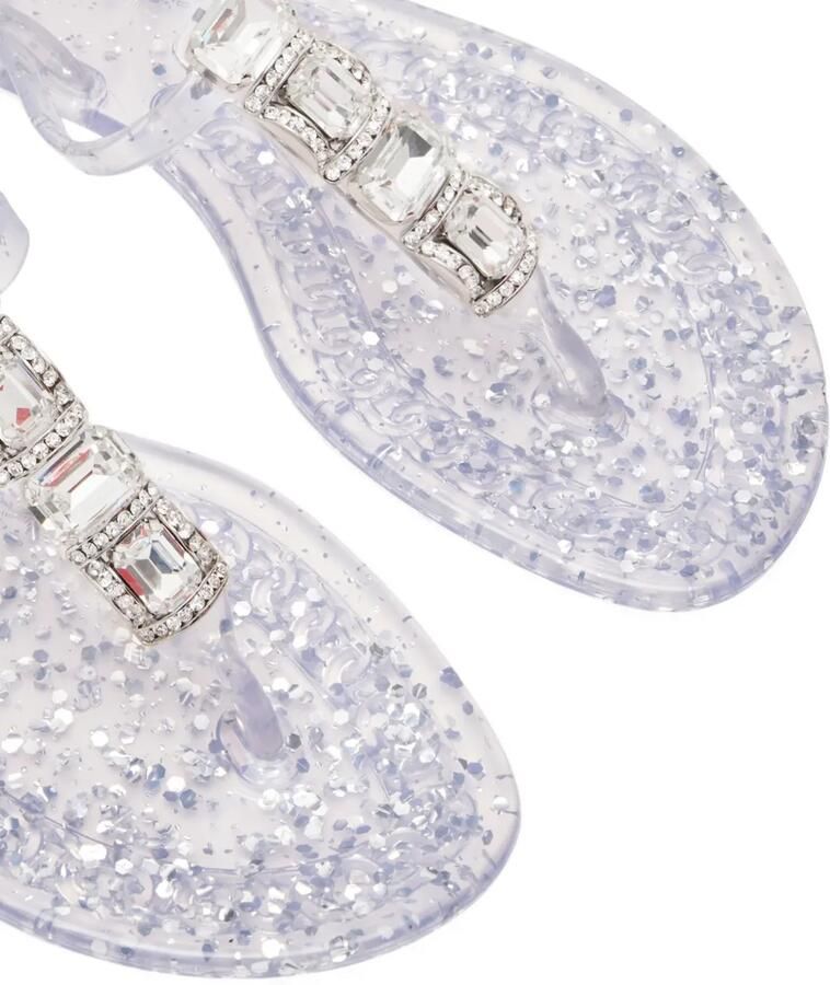 Casadei Sandalen verfraaid met kristallen Wit - Foto 2