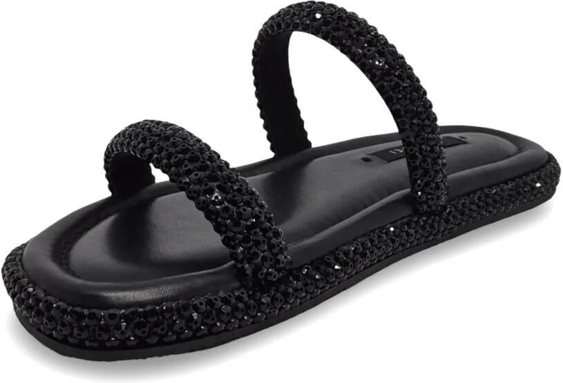 Casadei Sirio platte sandalen Zwart - Foto 3