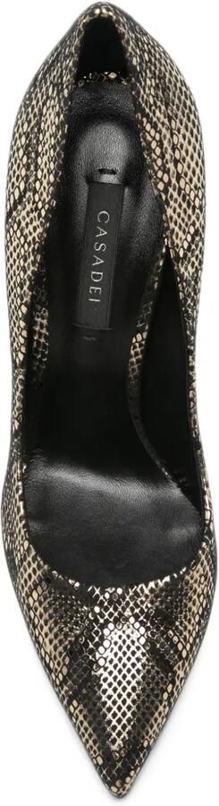 Casadei snake-effect pumps Goud - Foto 4