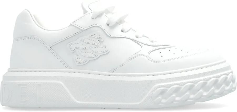 Casadei Sneakers met logopatch Wit