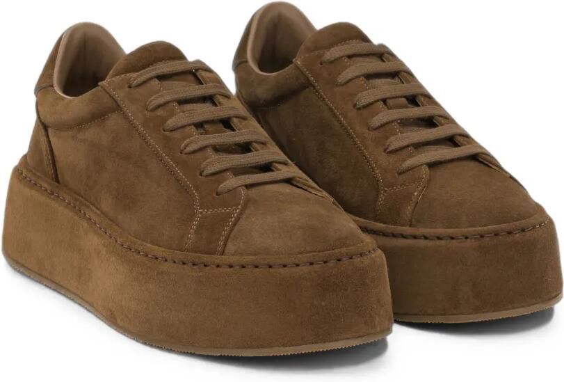 Casadei Sneakers met plateauzool Bruin - Foto 3