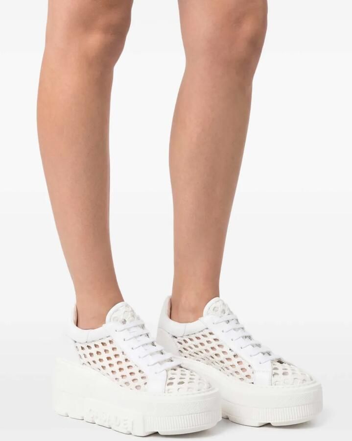 Casadei Sneakers met plateauzool Wit - Foto 2