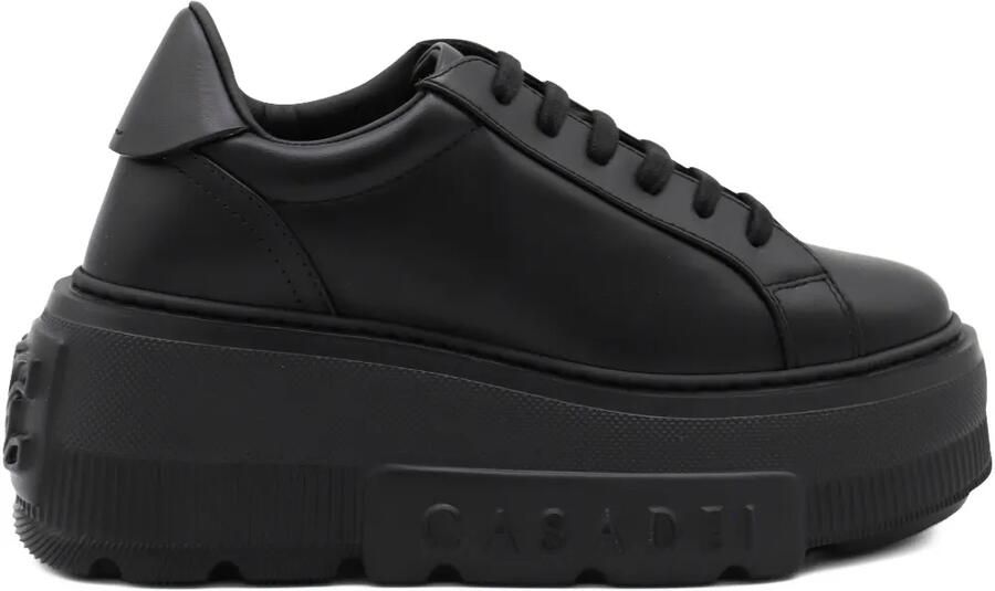 Casadei Sneakers met plateauzool Zwart