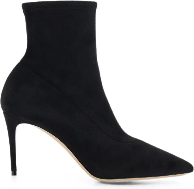 Casadei Stiletto enkellaarzen met puntige neus Zwart - Foto 2