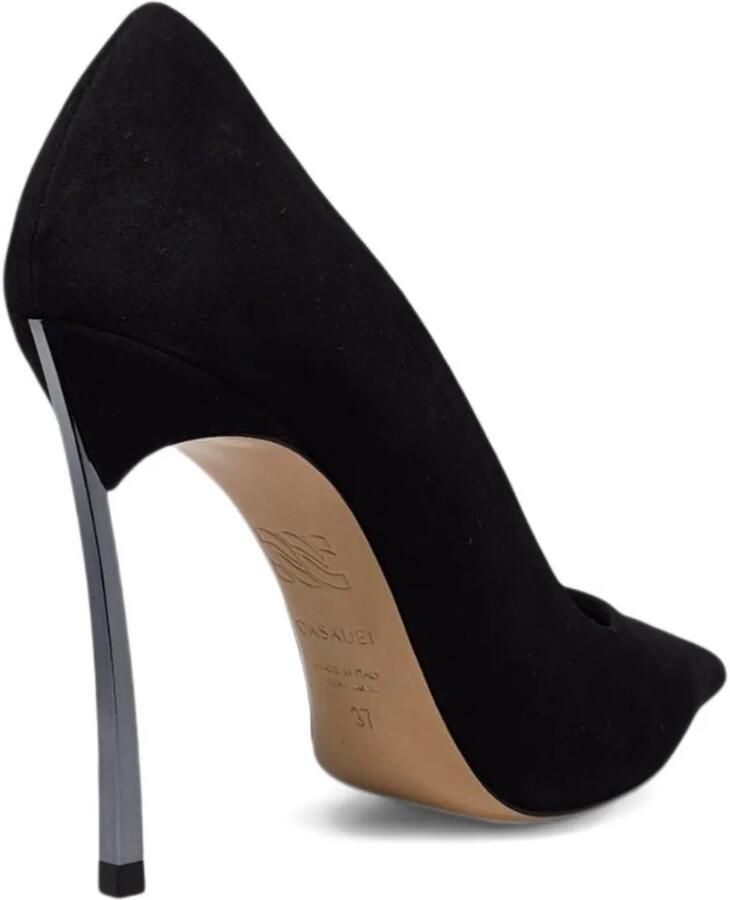Casadei Stiletto pumps met puntige neus Zwart - Foto 3