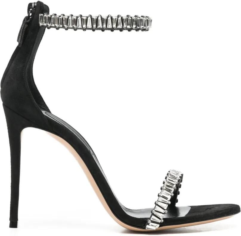 Casadei Stiletto sandalen Zwart