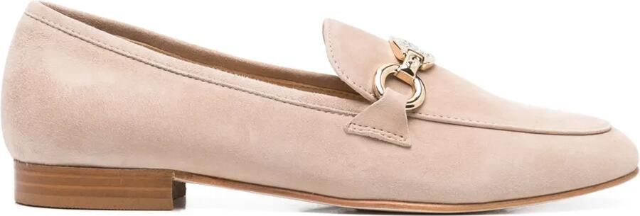 Casadei Suède loafers Beige