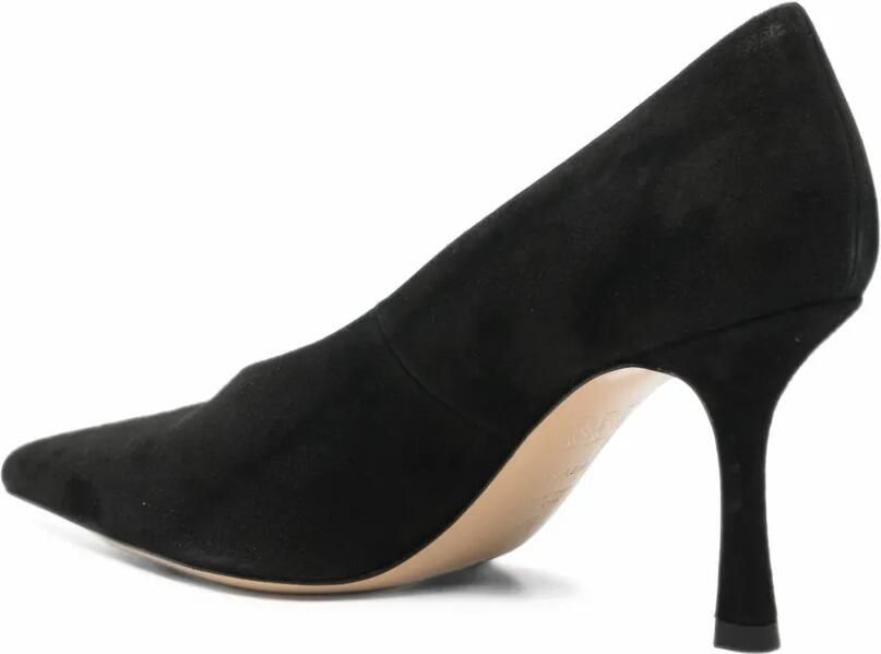 Casadei suede pointed-toe pumps Zwart - Foto 2