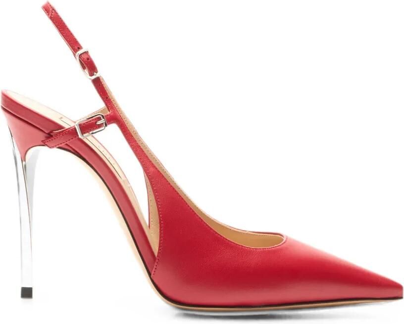 Casadei Superblade Minorca slingback pumps Rood
