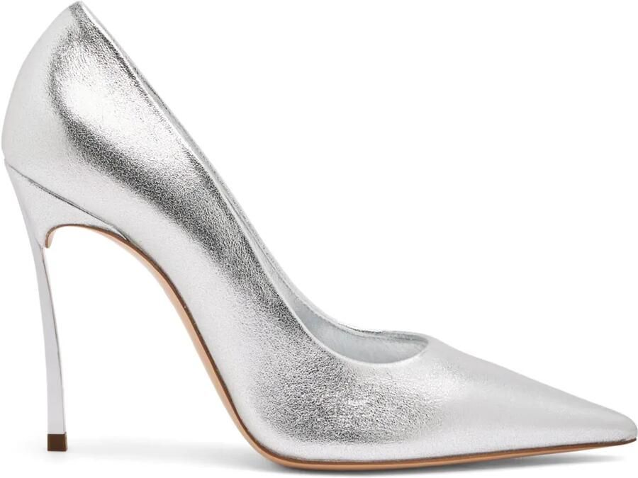 Casadei Superblade Wonder 100mm pumps Zilver