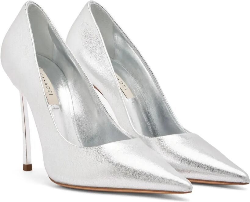Casadei Superblade Wonder 100mm pumps Zilver - Foto 4