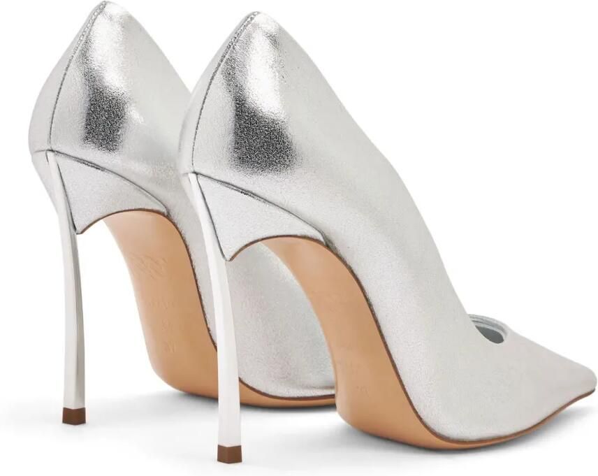 Casadei Superblade Wonder 100mm pumps Zilver - Foto 3