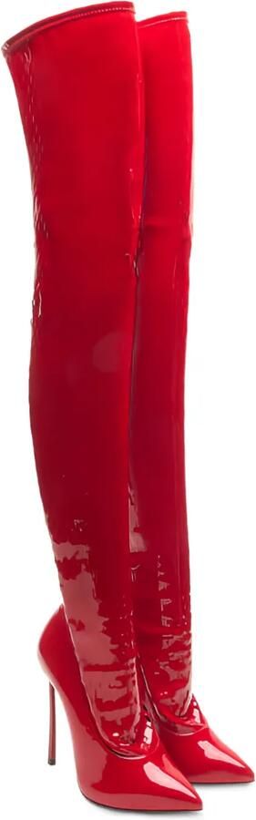 Casadei Ultravox overknee laarzen Rood - Foto 3