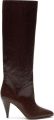 Casadei Venus Basilisco laarzen met python-print Bruin - Bruin