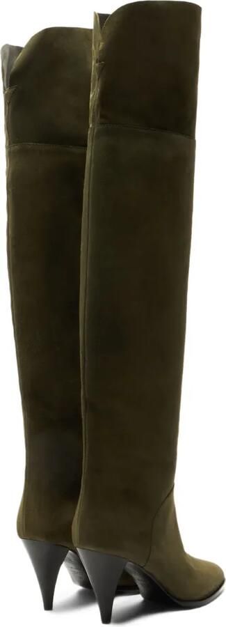 Casadei Venus Nomad overknee laarzen Groen - Foto 3