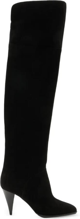 Casadei Venus Nomad overknee laarzen Zwart