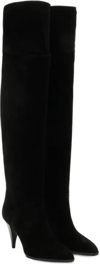 Casadei Venus Nomad overknee laarzen Zwart - Foto 2