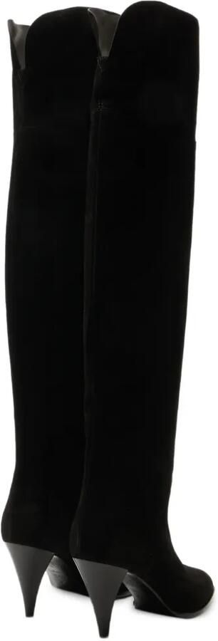 Casadei Venus Nomad overknee laarzen Zwart - Foto 4