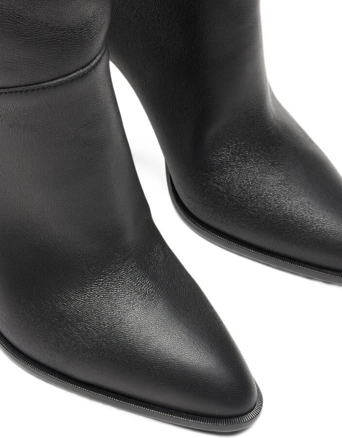 Casadei Venus Winnipeg overknee laarzen Zwart - Foto 4