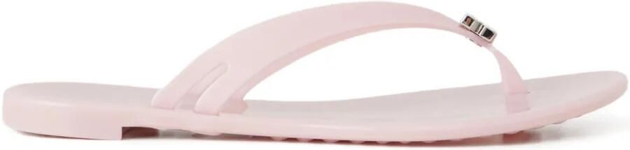 Casadei Verfraaide teenslippers Roze