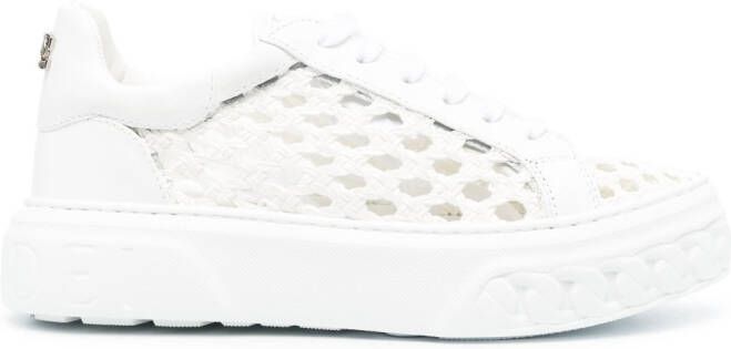 Casadei Uitgesneden sneakers Wit