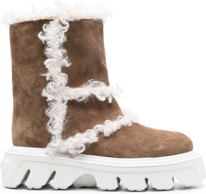 Casadei Dolomiti Marica suède laarzen Bruin