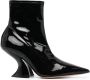 Casadei Cut leren enkellaarzen Zwart - Thumbnail 1