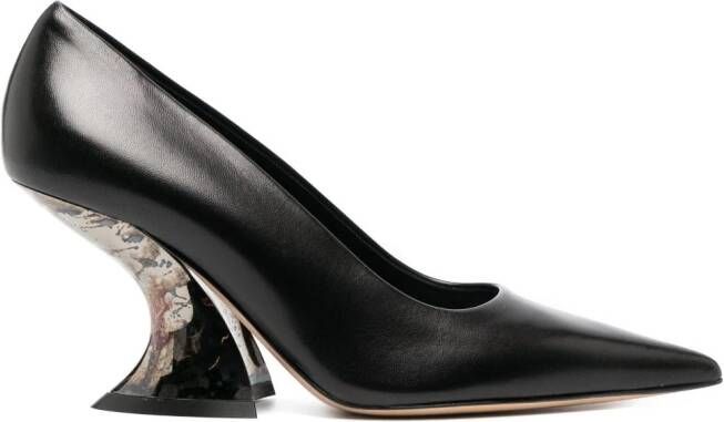 Casadei Elodie bewerkte pumps Zwart
