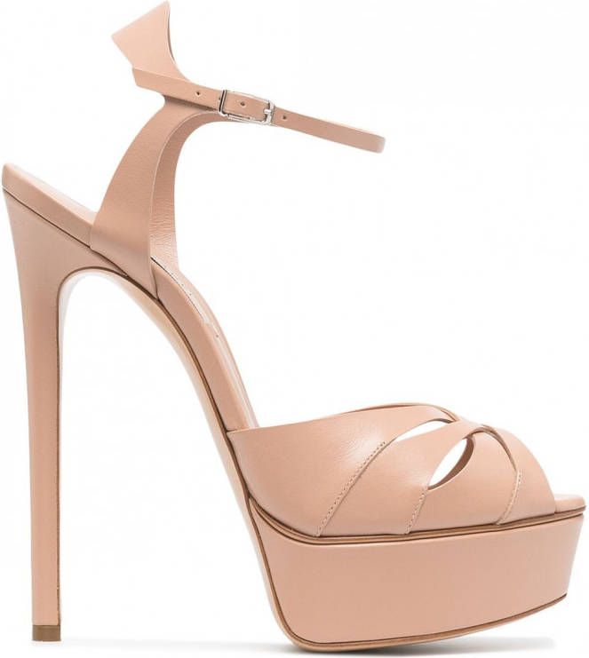 Casadei Felina sandalen Beige