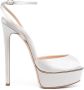 Casadei Flora Tiffany sandalen met plateauzool Grijs - Thumbnail 1