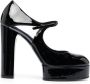 Casadei Leren pumps Zwart - Thumbnail 1