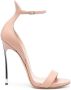 Casadei 115 mm Cappa Blade sandalen Beige - Thumbnail 1