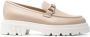 Casadei Leren mocassins Beige - Thumbnail 1